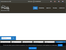 Tablet Screenshot of buenaventuravillas.com
